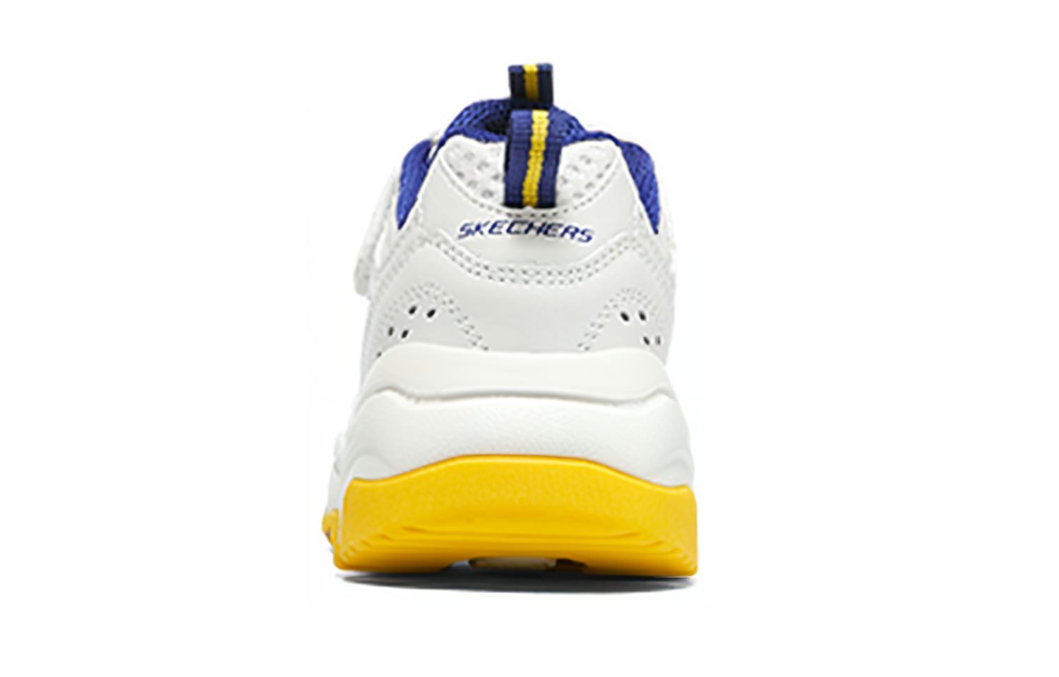 Lookbook 大童 Skechers 舒適低幫老爹鞋 白黃