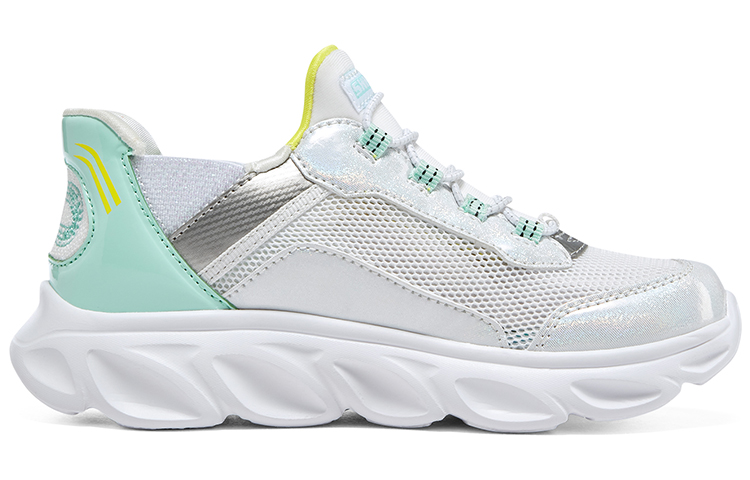Order (Youth) Skechers Low-Top Running Shoes 'Versatile Comfort White' 319040L-WMLT