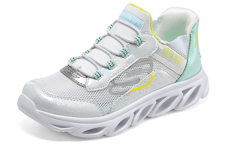 Lookbook (Youth) Skechers Low-Top Running Shoes 'Versatile Comfort White' 319040L-WMLT