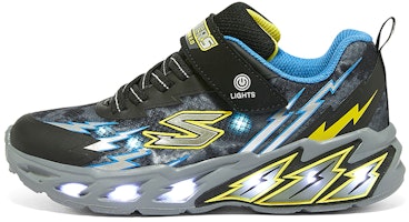 (JR) Skechers Low-Top Sneaker 'Hitam Biru' 400150L-BKBL Buy (JR) Skechers Low-Top Sneaker 'Hitam Biru' 400150L-BKBL