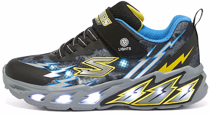 (JR) 스케쳐스 로우탑 스니커즈 (블랙/블루) 400150L-BKBL Buy (JR) 스케쳐스 로우탑 스니커즈 (블랙/블루) 400150L-BKBL