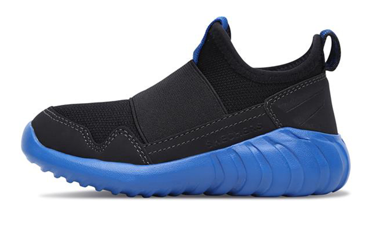Buy 大童 Skechers 防滑透氣 低筒運動休閒鞋 黑藍