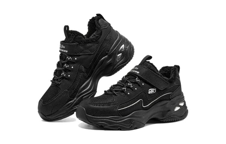 Order (JR) スケッチャーズ ローカット ブラックフリース 302581L-BBK