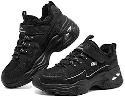 (JR) Skechers Low Top 'Black Fleece' - Kasut Skechers Rendah 'Black Fleece' 302581L-BBK Order (JR) Skechers Low Top 'Black Fleece' - Kasut Skechers Rendah 'Black Fleece' 302581L-BBK