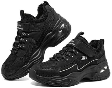 (JR) スケッチャーズ ローカット ブラックフリース 302581L-BBK Order (JR) スケッチャーズ ローカット ブラックフリース 302581L-BBK