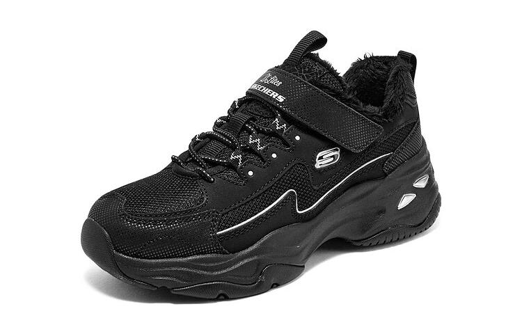 Lookbook (JR) スケッチャーズ ローカット ブラックフリース 302581L-BBK