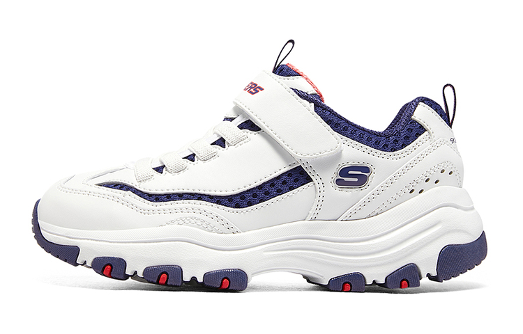 (Youth) Skechers Low Top 'CMFT White Blue'