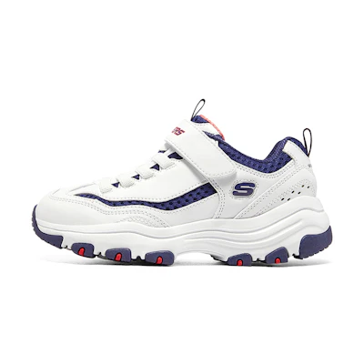 (Youth) Skechers Low Top 'CMFT White Blue'