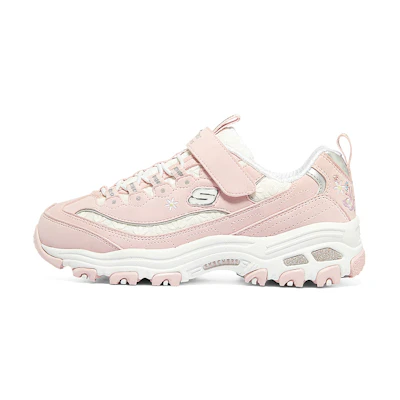 (Youth) Skechers D'Lites 'Pink White'