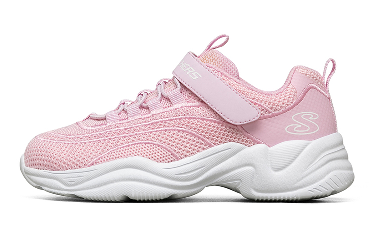(Youth) Skechers Lite Styles 'Pink White'