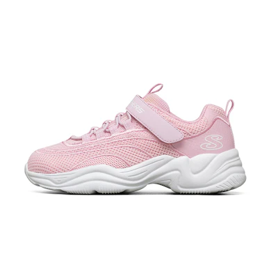 (Youth) Skechers Lite Styles 'Pink White'
