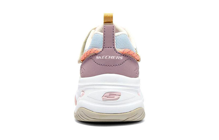 (Youth) Skechers Low Top Durable Dad Shoes 'White Pink' 圖 4