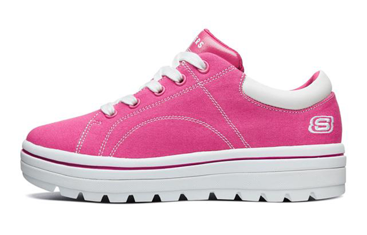 Buy (JR) スケッチャーズ 厚底スニーカー ピーチホワイト 84706L-HTPK