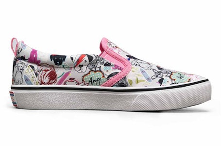 (JR) Skechers Marley Jr Slip-On 'Putih Hitam Merah Jambu' 300001L-WBPK Order (JR) Skechers Marley Jr Slip-On 'Putih Hitam Merah Jambu' 300001L-WBPK