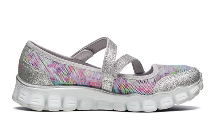 Order (Youth) Skechers Mary Jane 'Silver Pink' 996459L-SMLT
