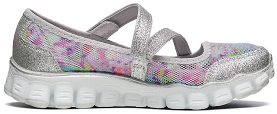 (Youth) Skechers Mary Jane 'Silver Pink' 996459L-SMLT Order (Youth) Skechers Mary Jane 'Silver Pink' 996459L-SMLT