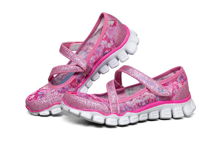 Lookbook (Youth) Skechers Mary Jane Casual 'Pink' 996459L-PKMT