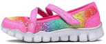 Buy (Youth) Skechers Mary Jane Pink 'Colorful Crochet Princess' 81241L-PKMT