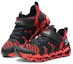 Lookbook (Youth) Skechers Mega-Flex Lite 2.0 'Black Red' 97565L-BKRD