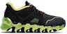 (Youth) Skechers Mega-Flex Lite 'Grey Black' 97561L-CCBK