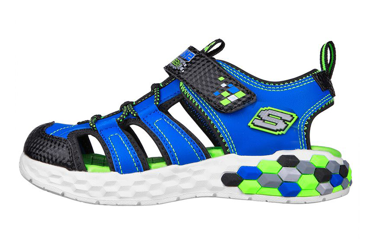 Buy (JR) スケッチャーズ メガ･スプラッシュ2.0 ブルー/ブラック 402213L-BBLM