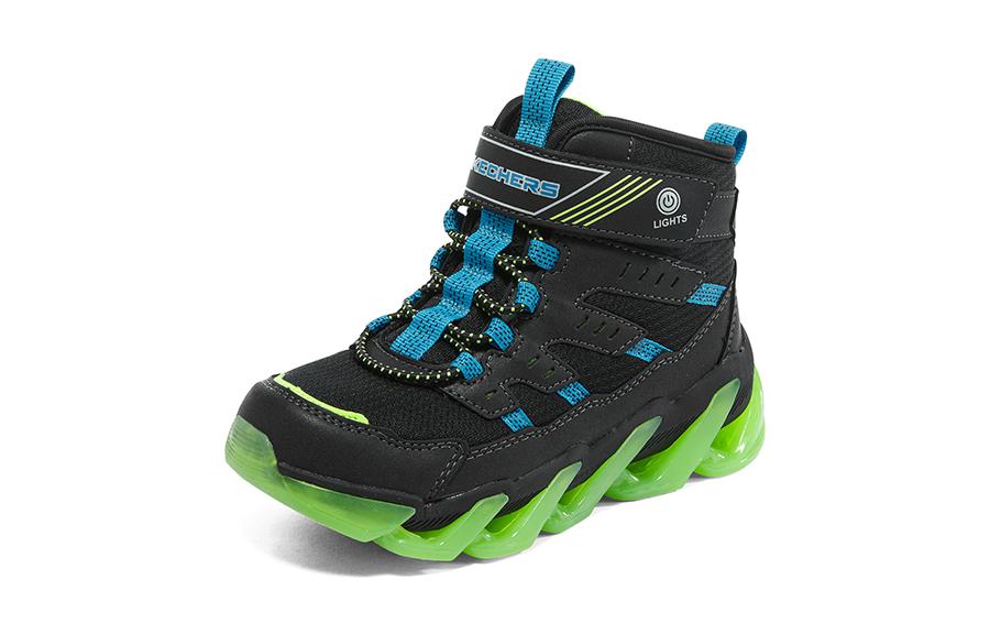 Lookbook (JR) Skechers Mega Surge ''Schwarz Grün'' 400131L-BBLM