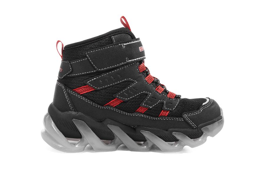 Order (JR) Skechers Mega Surge ''Nero Rosso'' 400131L-BKRD