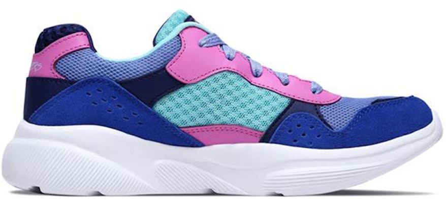 大童 Skechers Meridian 休閒運動鞋 藍多彩 Order 大童 Skechers Meridian 休閒運動鞋 藍多彩
