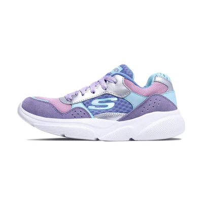 (Youth) Skechers Meridian 'Lavender Multicolor'