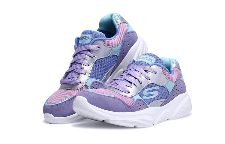 Lookbook (Youth) Skechers Meridian 'Lavender Multicolor' 81953L-LVMT