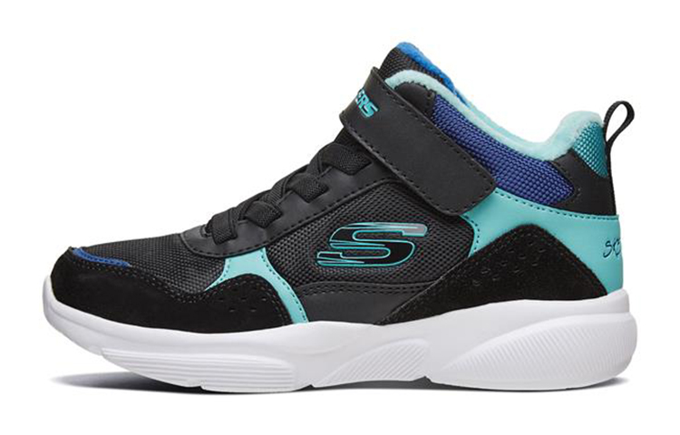(Youth) Skechers Meridian Mid-Top 'Black Copper Blue' 660052L-BKTL