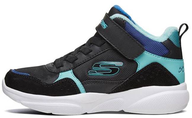 (Youth) Skechers Meridian Mid-Top 'Black Copper Blue' 660052L-BKTL Buy (Youth) Skechers Meridian Mid-Top 'Black Copper Blue' 660052L-BKTL