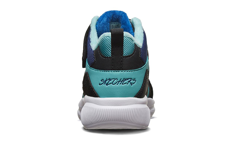 Shop (Youth) Skechers Meridian Mid-Top 'Black Copper Blue' 660052L-BKTL