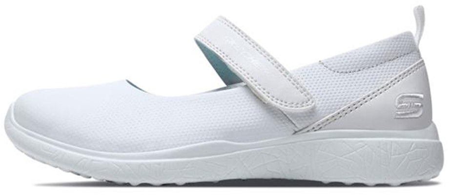 (Youth) Skechers Microburst 'Snow White' 82224L-WHT Buy (Youth) Skechers Microburst 'Snow White' 82224L-WHT