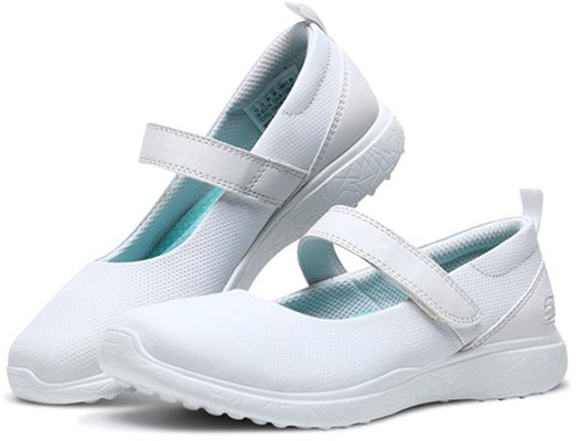 (Youth) Skechers Microburst 'Snow White' 82224L-WHT Lookbook (Youth) Skechers Microburst 'Snow White' 82224L-WHT