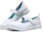 Lookbook (JR) Skechers Microburst 'Snow White' dalam Putih Salji 82224L-WHT