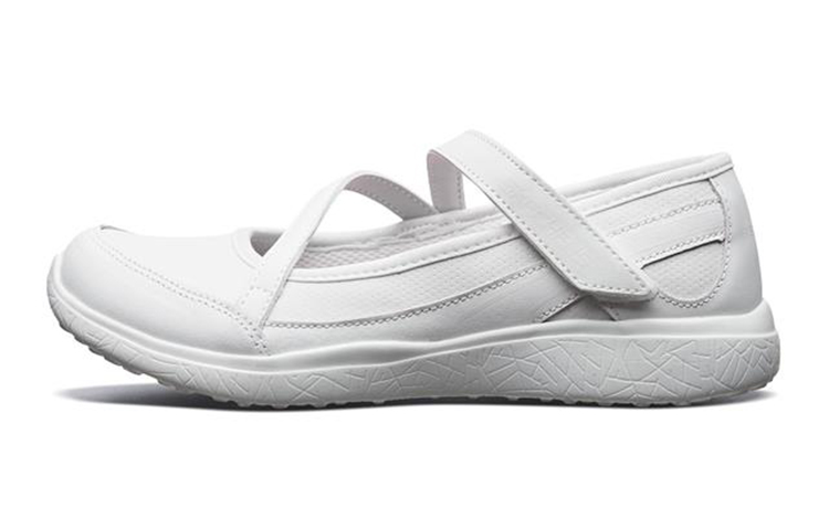 (Youth) Skechers Microburst 'White Mary Jane' 82279L-WHT