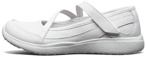 (Youth) Skechers Microburst 'White Mary Jane' 82279L-WHT (Youth) Skechers Microburst 'White Mary Jane' 82279L-WHT