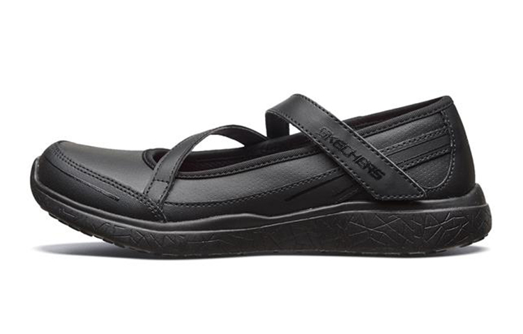 (Youth) Skechers Microburst Mary Jane 'All Black' 82279L-BBK