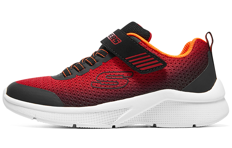 (Youth) Skechers Microspec - Zorva Shoes 'Red Black' 403826L-RDBK