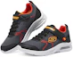 Shop (JR) Skechers Microspec - Zovox Baskets Sport ''Noir Gris Rouge'' 403799L-CCBK