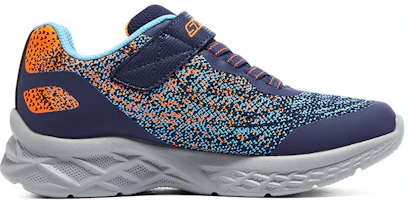 Order 大童 Skechers 運動舒適 耐磨透氣輕便 低幫 兒童跑步鞋 藍色