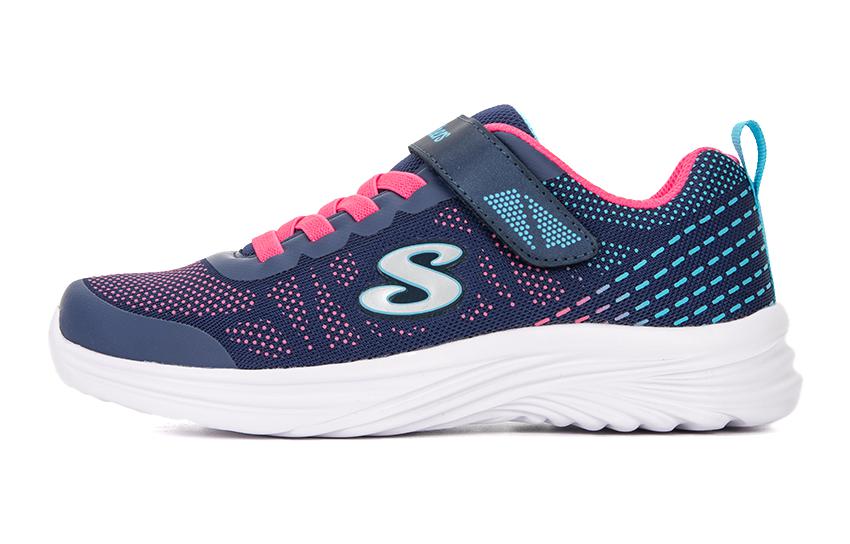 (Youth) Skechers Microspec 'Black Purple' 302448L-NVMT