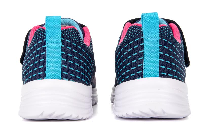 Lookbook (Youth) Skechers Microspec 'Black Purple' 302448L-NVMT