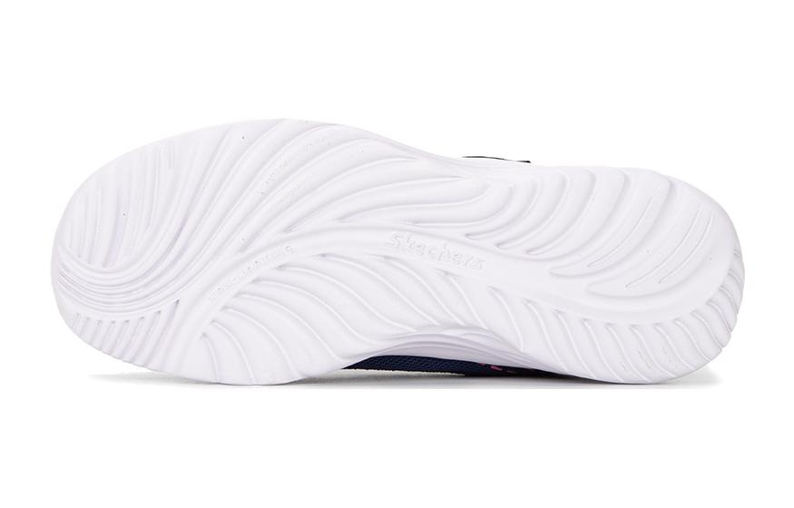 Shop (JR) Skechers Microspec 'Negro Morado' 302448L-NVMT