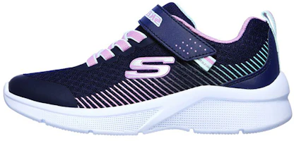 (Youth) Skechers Microspec 'Blue' 302016L-NVLV (Youth) Skechers Microspec 'Blue' 302016L-NVLV