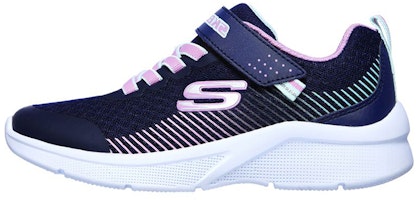 (Youth) Skechers Microspec 'Blue' 302016L-NVLV (Youth) Skechers Microspec 'Blue' 302016L-NVLV