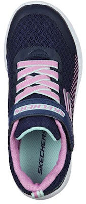 大童 Skechers Microspec 運動休閒鞋 藍 Lookbook 大童 Skechers Microspec 運動休閒鞋 藍