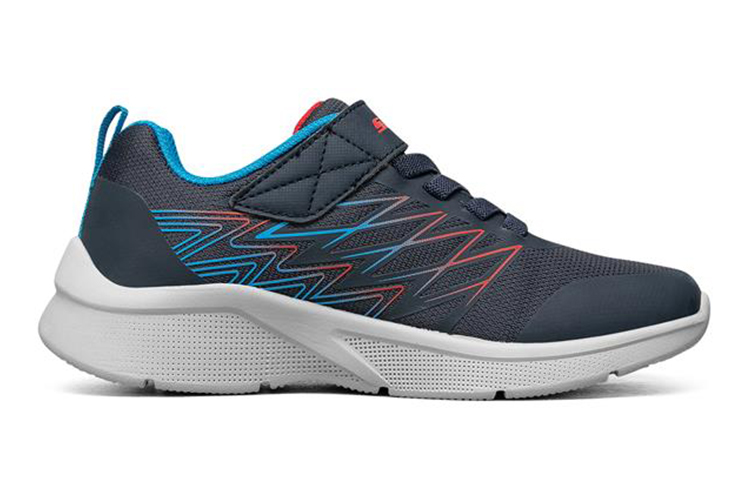 Order (Youth) Skechers Microspec 'Blue Red' 403770L-NVRD