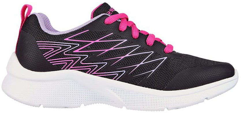 (Youth) Skechers Microspec 'Bright Runner Black' 302469L-BLK Order (Youth) Skechers Microspec 'Bright Runner Black' 302469L-BLK
